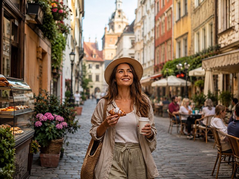European city street